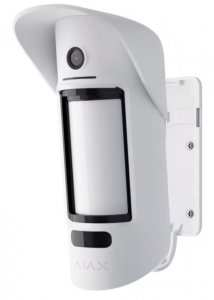 Ajax MotionCam Outdoor Trådlös utomhusrörelsesensor med inbyggd kamera. Ajax MotionCam Outdoor Wireless motion sensor with built